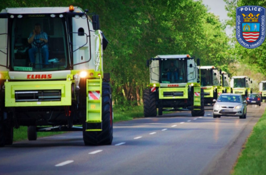 Mezőgazdasági járművek a forgalomban